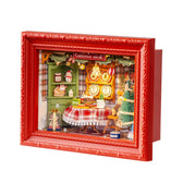 Rolife Štědrý večer párty 3D dřevěné puzzle Toys Quiz
