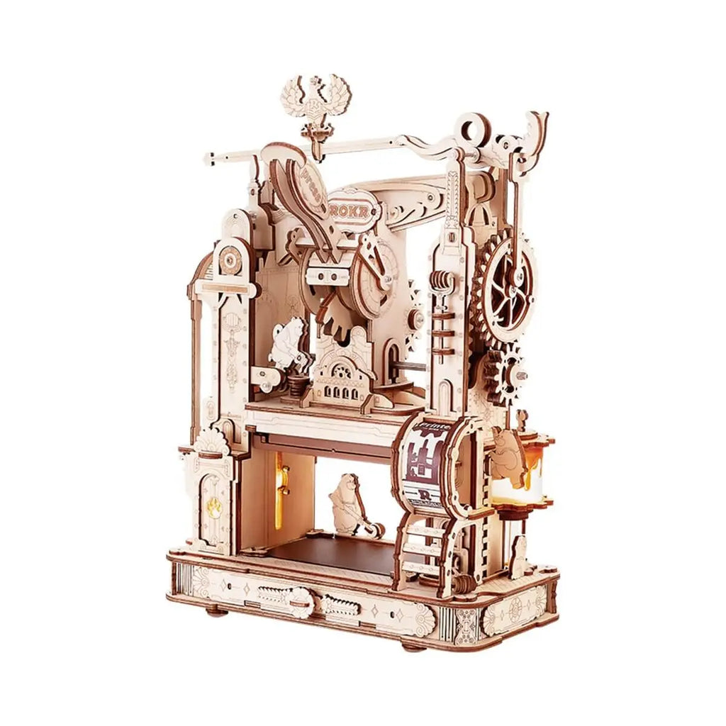 Classic Printing Press 3D Wooden Puzzle 2 - Toys Quiz