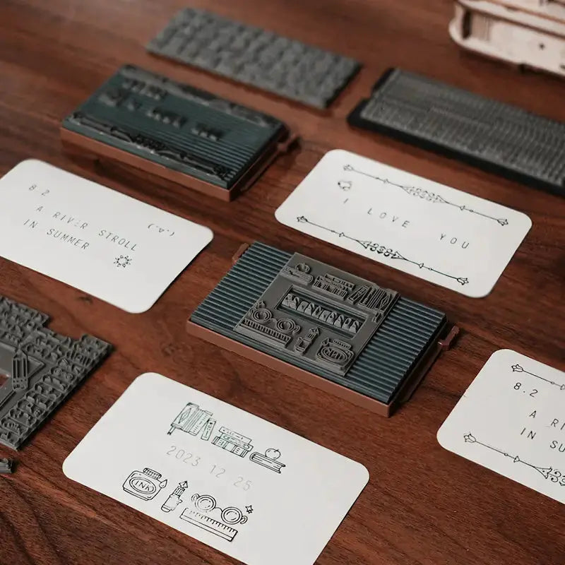 Classic Printing Press 3D Wooden Puzzle 5 - Toys Quiz