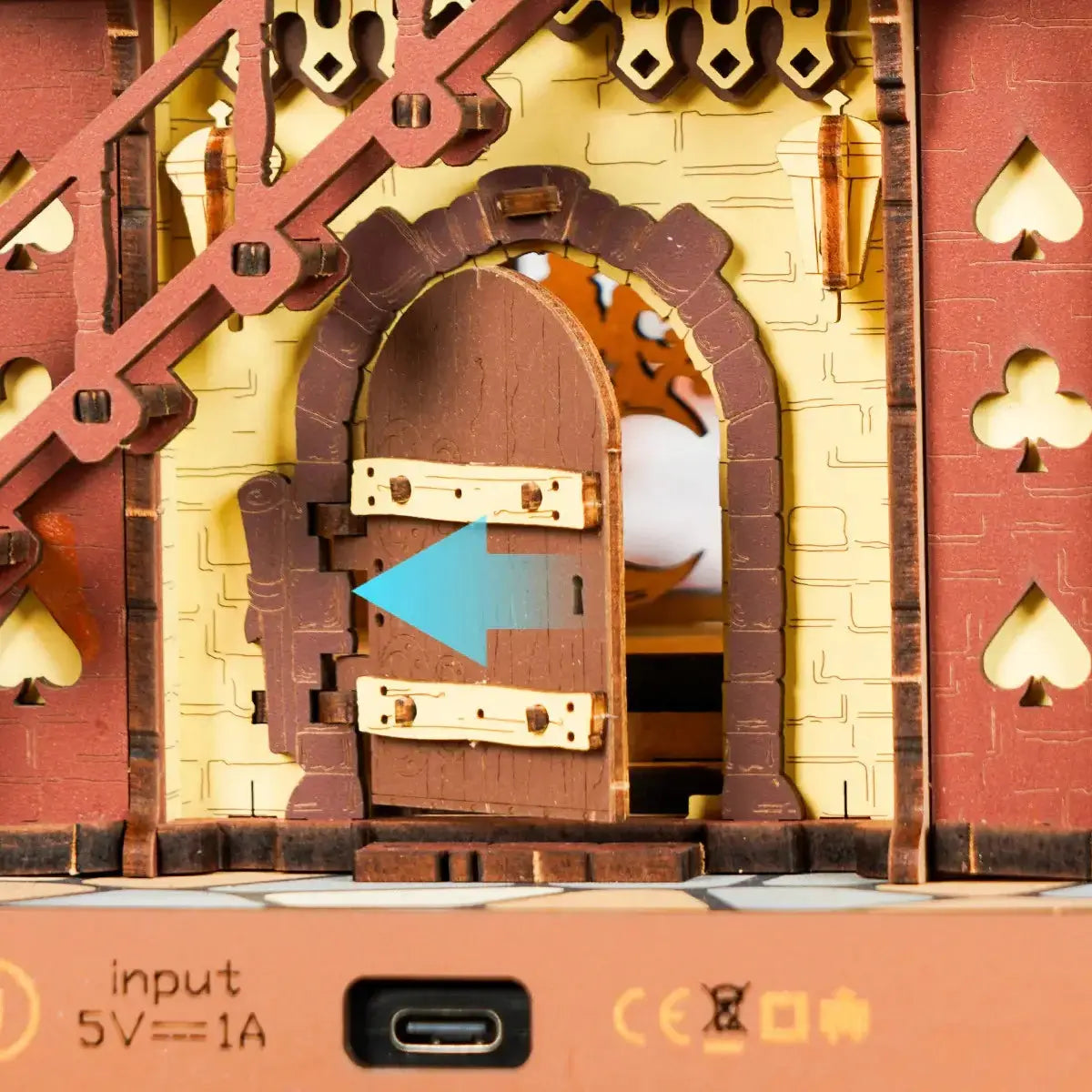 Clock Mechanical 3D Wooden Puzzle - Toys Quiz