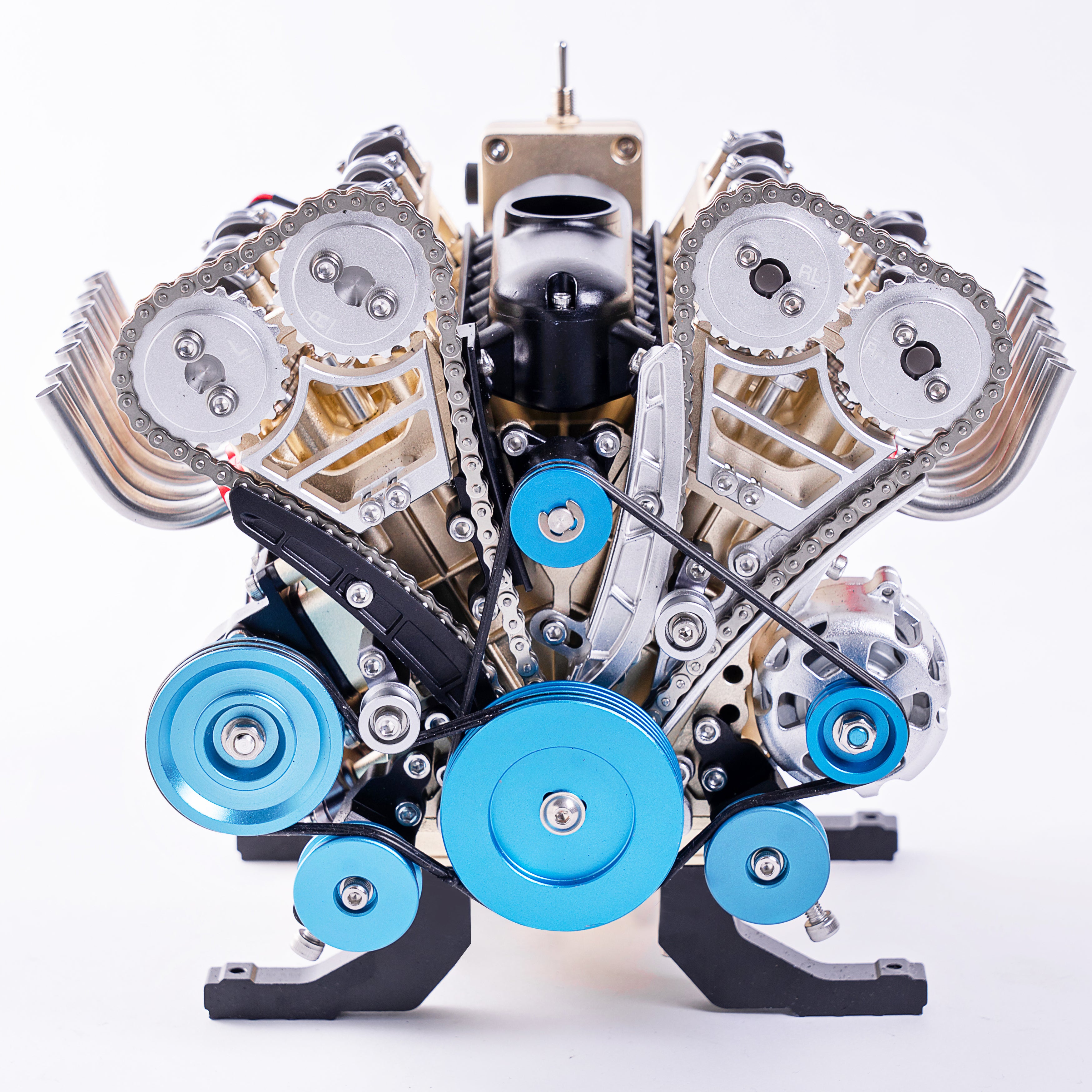 V8 Engine Model Kit 500+ Piece Metal STEM Engineering Build
