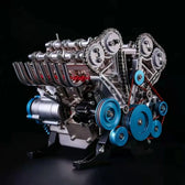 ZAMĚSTNANCI pracovního modelu V8 na černém pozadí