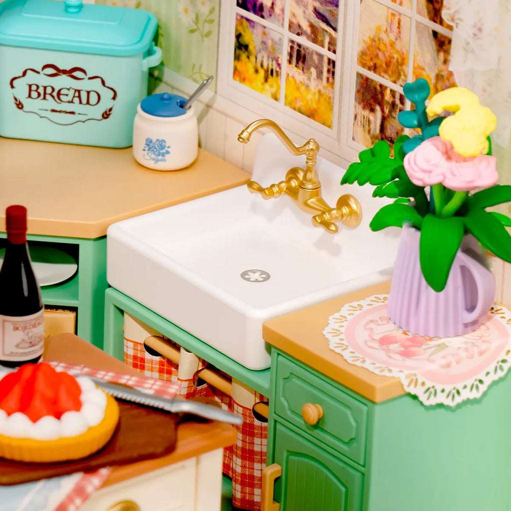 Rolife Farmhouse Kitchen DIY Miniature House Rolife
