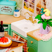 Rolife Farmhouse Kitchen DIY Miniature House - Toys Quiz