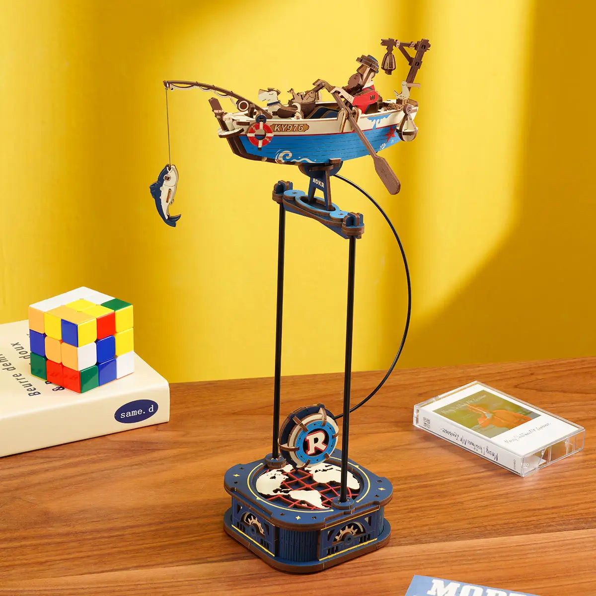 Ocean Fisher Pendulum Balance Toy 3D Puzzle 0 - Toys Quiz