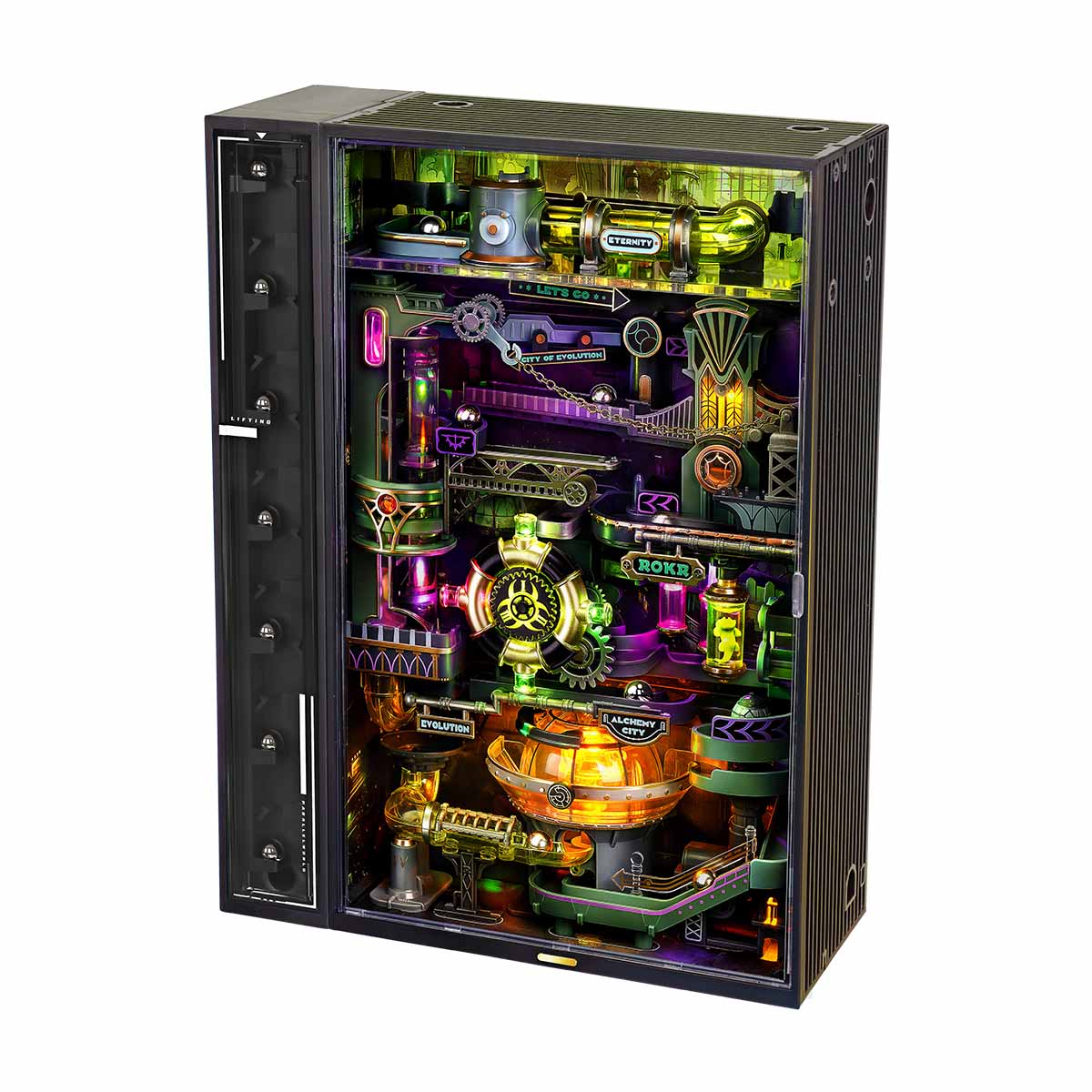ROKR Alchemy City Marble Run Mechanical 3D Puzzle