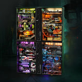 ROKR Alchemy City Mramor běh Mechanické 3D puzzle Toys Quiz
