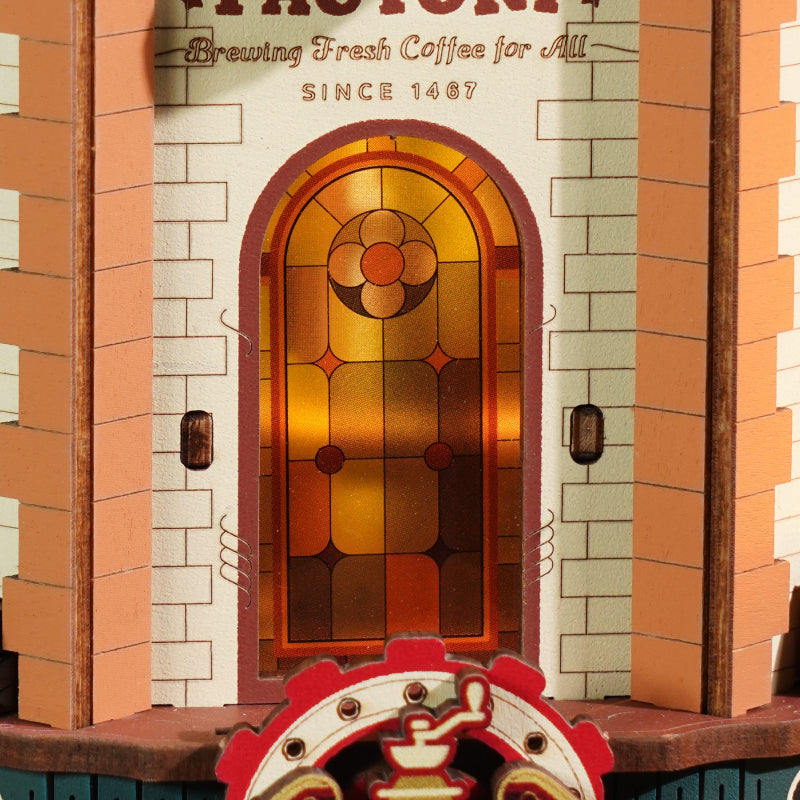 Imitation Enamel Painted Window