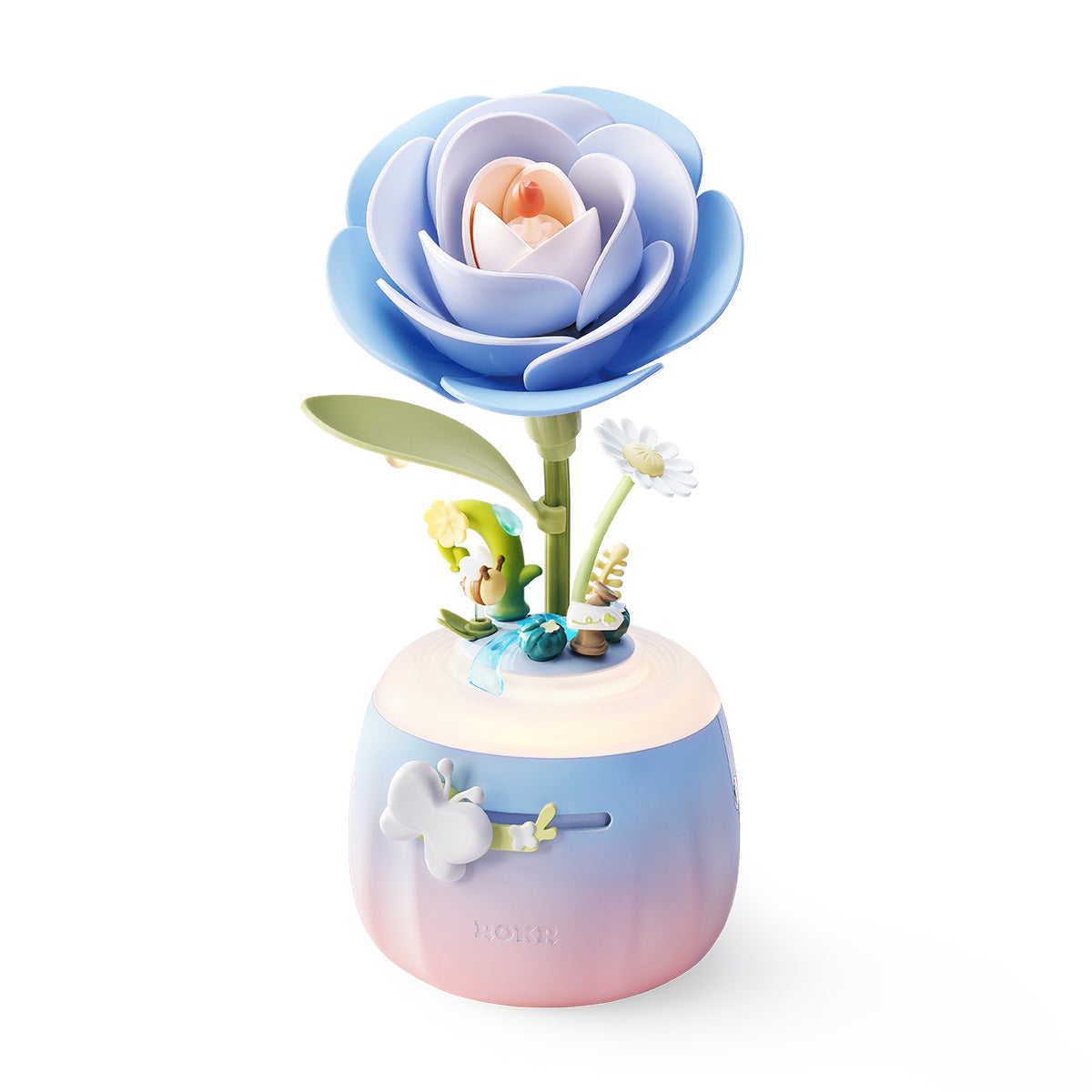 ROKR Starry Camellia Lamp DIY 3D Flower Night Light