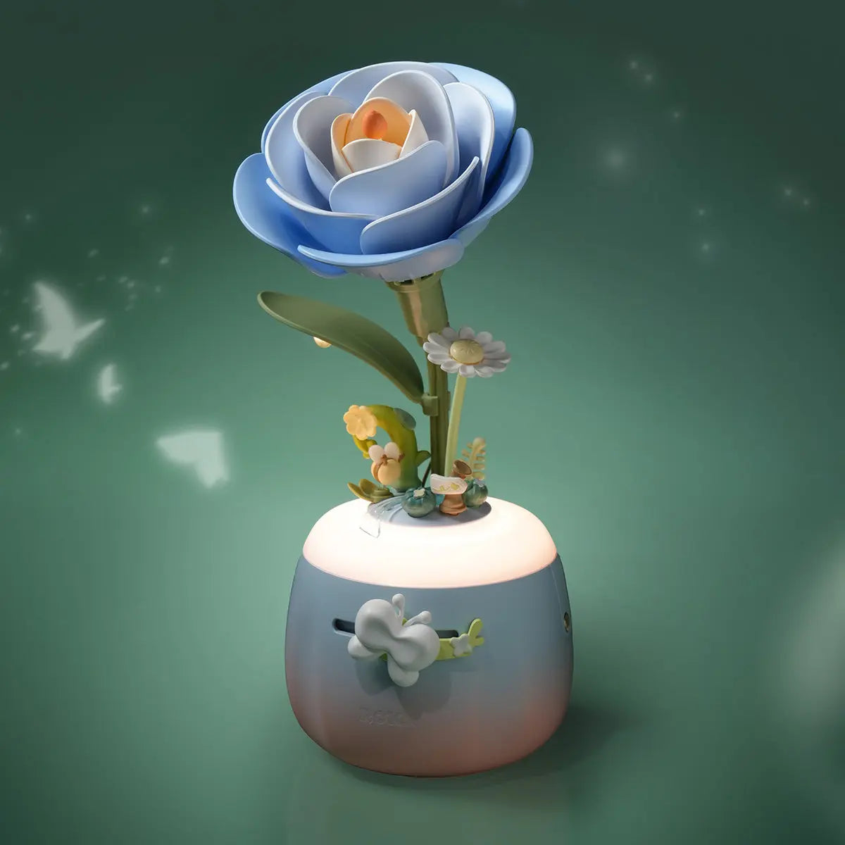 ROKR Starry Camellia Lamp DIY 3D Flower Night Light ROKR