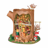 Rolife Faytale Tree House DIY Miniature House Toys Quiz