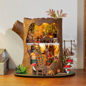 Rolife Faytale Tree House DIY Miniature House Toys Quiz