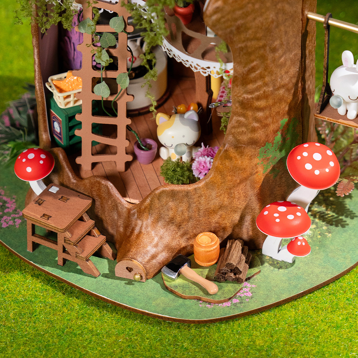 Rolife Fairytale Tree House DIY Miniature House