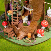 Rolife Faytale Tree House DIY Miniature House Toys Quiz