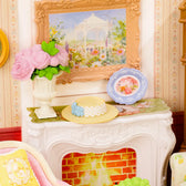 Rolife Dovolená Čaj Čas DIY Miniature House Rolife