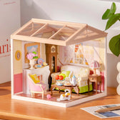 Rolife Dovolená Čaj Čas DIY Miniature House Rolife