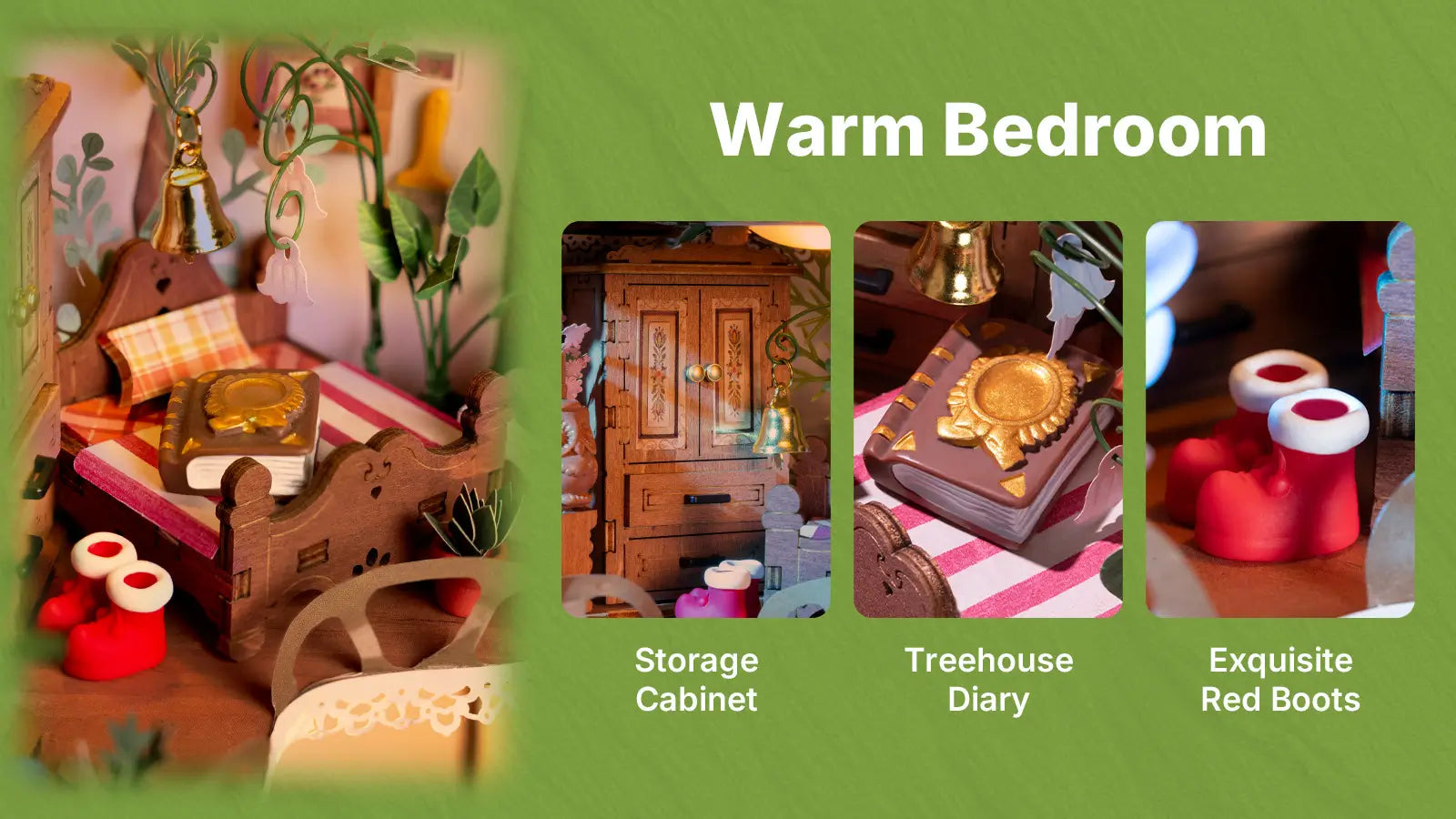 Tree House Miniature House – Rolife Fairytale Tree House DG179