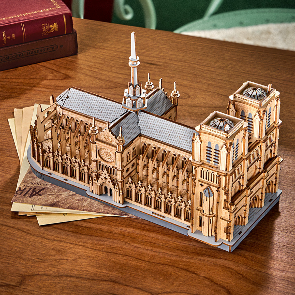 Rowood Paris Cathedral 3D Wooden Puzzle