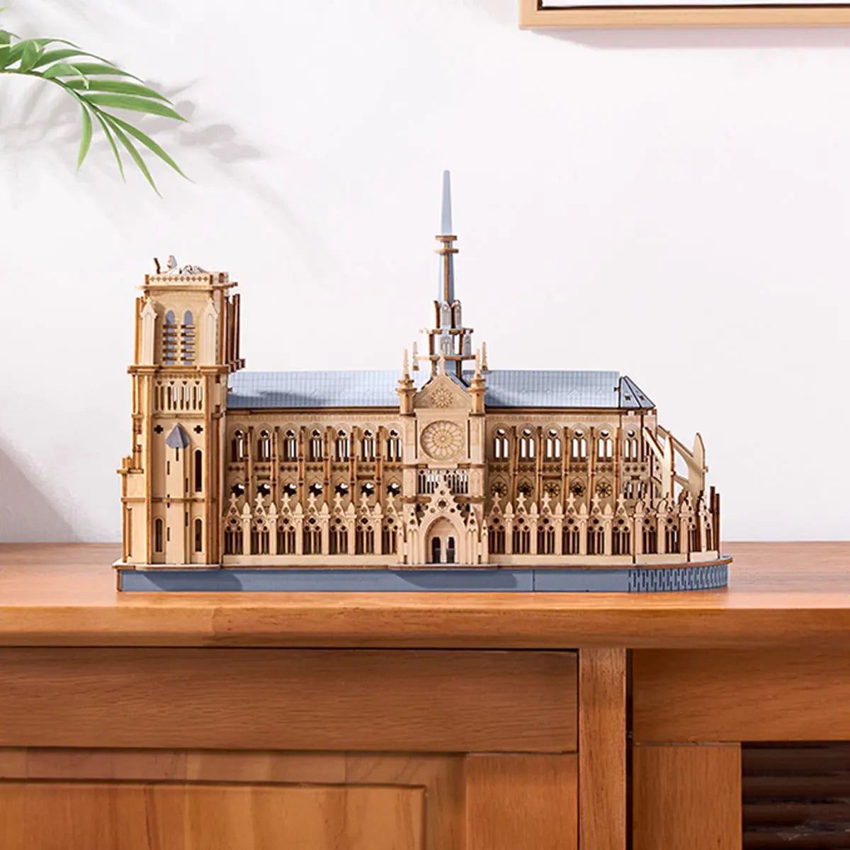 Rowood Paris Cathedral 3D Wooden Puzzle Toys Quiz