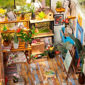 Cathy 's Flower House DIY Miniature House - Toys Quiz