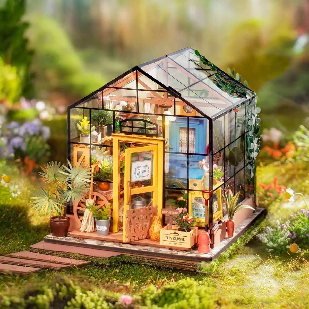 Cathy's Flower House DIY Miniature House - Toys Quiz