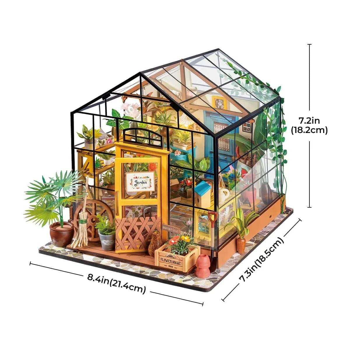 Cathy's Flower House DIY Miniature House - Toys Quiz