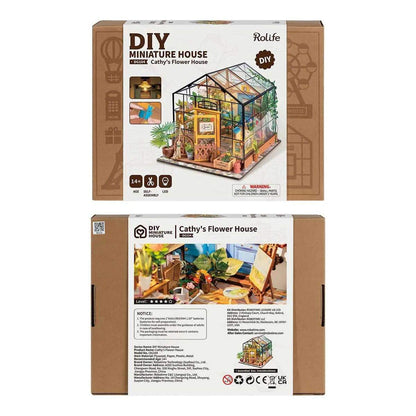 Cathy's Flower House DIY Miniature House - Toys Quiz