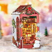 Vánoční krytá scéna DIY knižní zákoutí (Book Nook) TGC07 - Toys Quiz