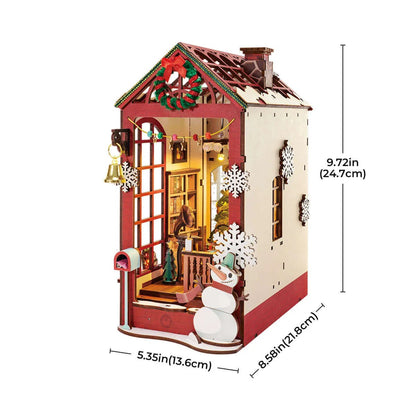 Christmas Indoor Scene DIY Book Nook TGC07 - Toys Quiz