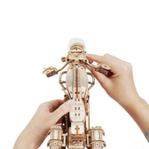 Cruiser Motocykl 3D dřevěné puzzle - Toys Quiz
