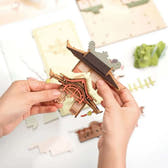 Falling Sakura DIY Book Nook Shelf Insert - Toys Quiz