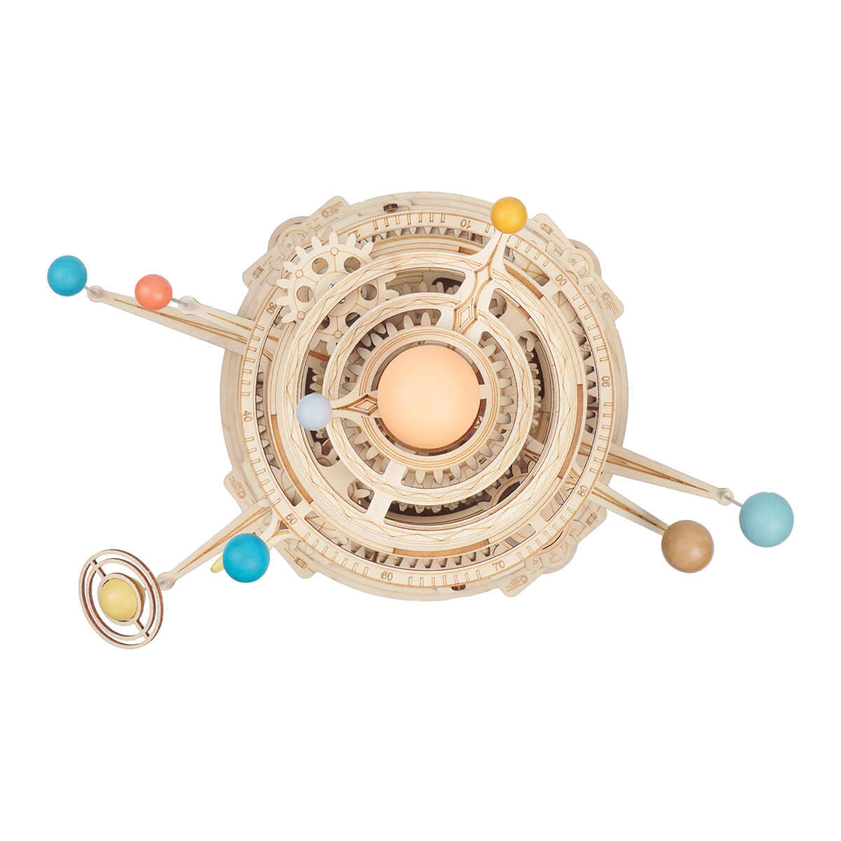 Mechanical Orrery 3D Wooden Puzzle