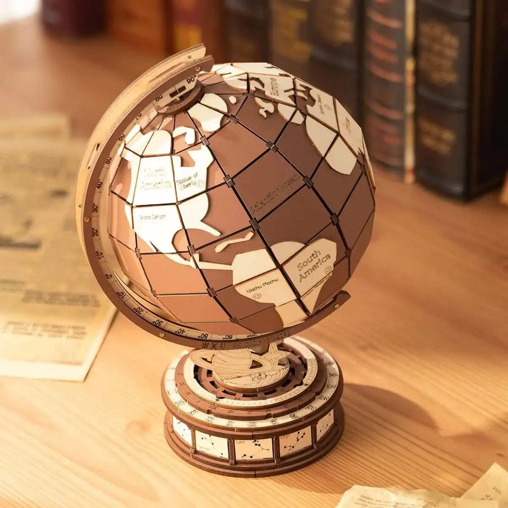 Global Wonders 3D Wooden Puzzle - Toys Quiz
