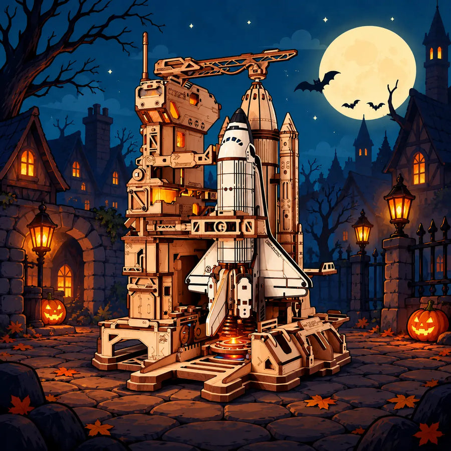 3D-Holzpuzzles