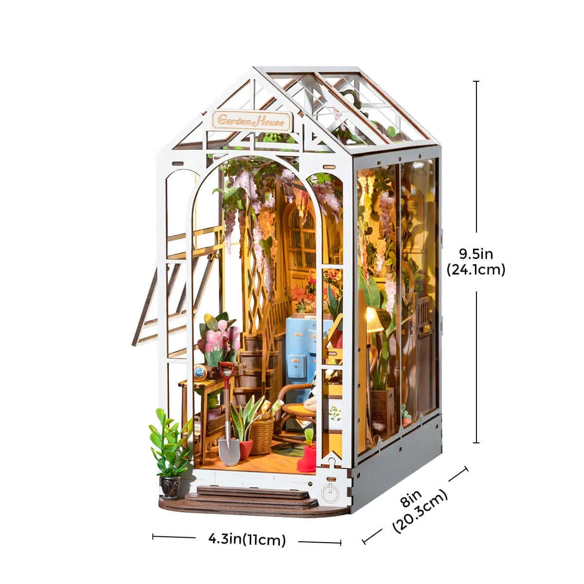 Holiday Garden House DIY Book Nook Kit - Toys Quiz