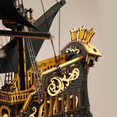 The Seahorse Barque 3D dřevěné puzzle - Toys Quiz