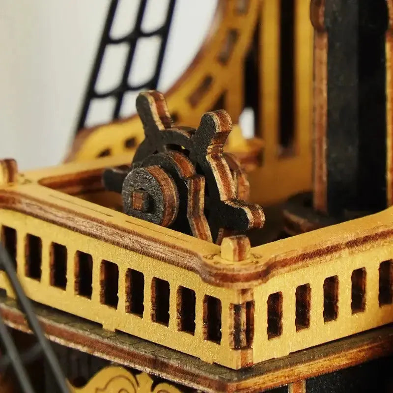 The Seahorse Barque 3D Wooden Puzzle - Toys Quiz