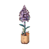 Rowood Lilac DIY Wooden Flower Toys Quiz