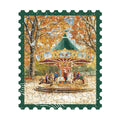Rowood Golden Autumn Carousel Wooden Jigsaw Puzzle Toys Quiz