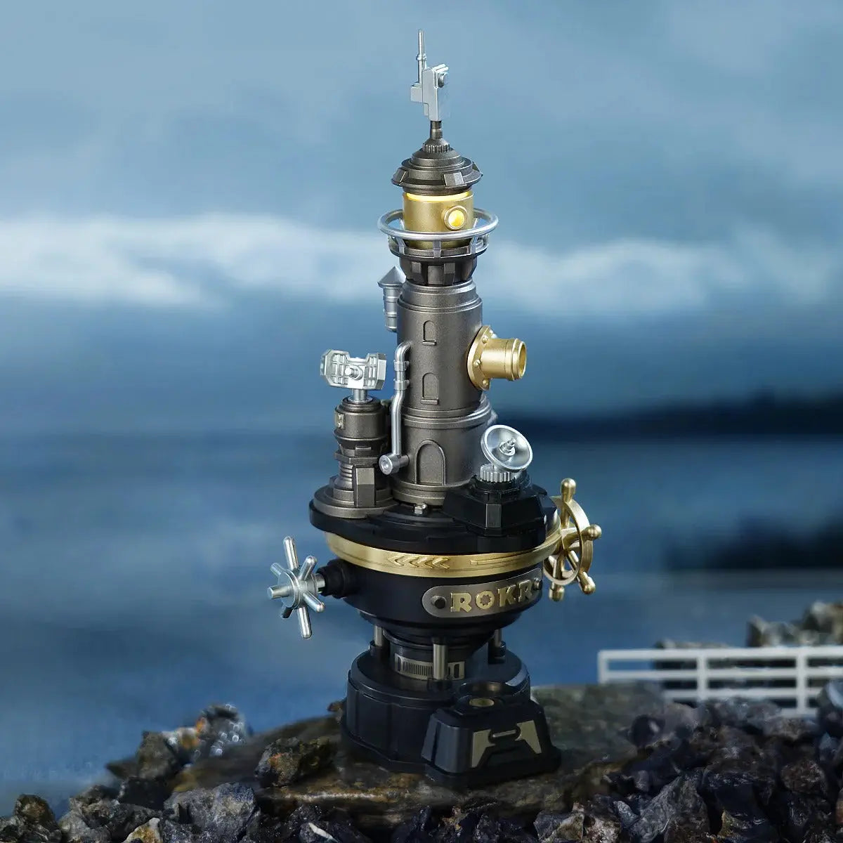 ROKR Navi Lighthouse Mechanical 3D Puzzle Toys Quiz