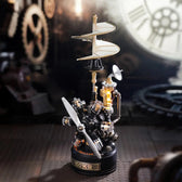 ROKR Leonardo da Vinciho vrtulník Mechanické 3D puzzle Toys Quiz