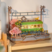 Rolife Sakura Journey 3D dřevěné puzzle Toys Quiz