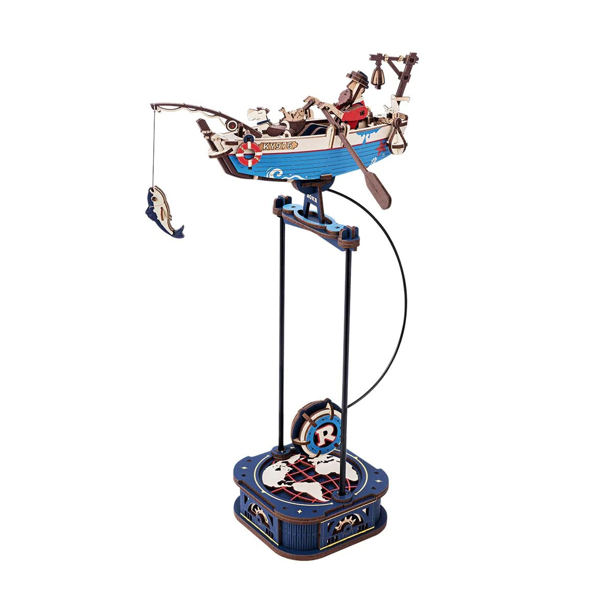 ROKR Ocean Fisher Pendulum Balance Toy 3D Puzzle