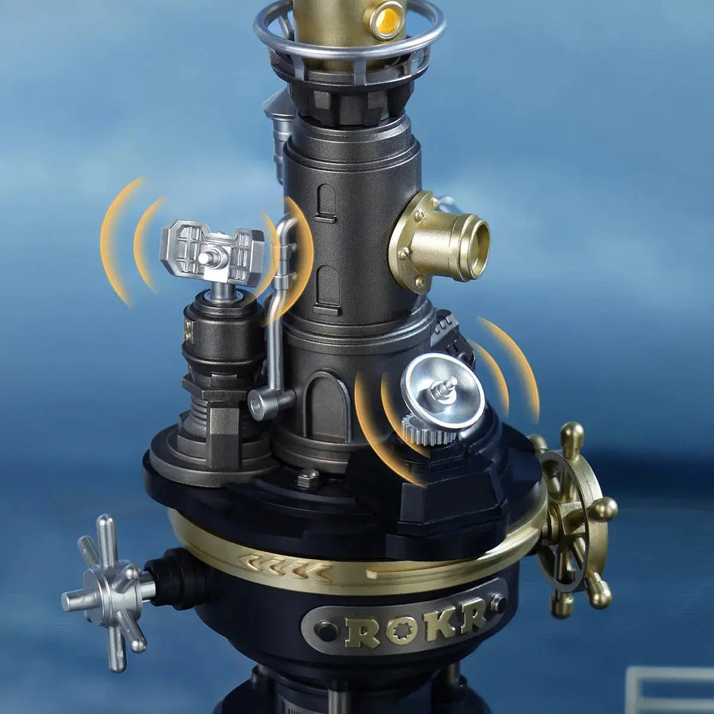 ROKR Navi Lighthouse Mechanical 3D Puzzle Toys Quiz