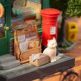 Rolife Century Post Office DIY Miniature House Toys Quiz