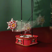 ROKR Santa na lyžích kyvadlo bilance hraček 3D puzzle Toys Quiz