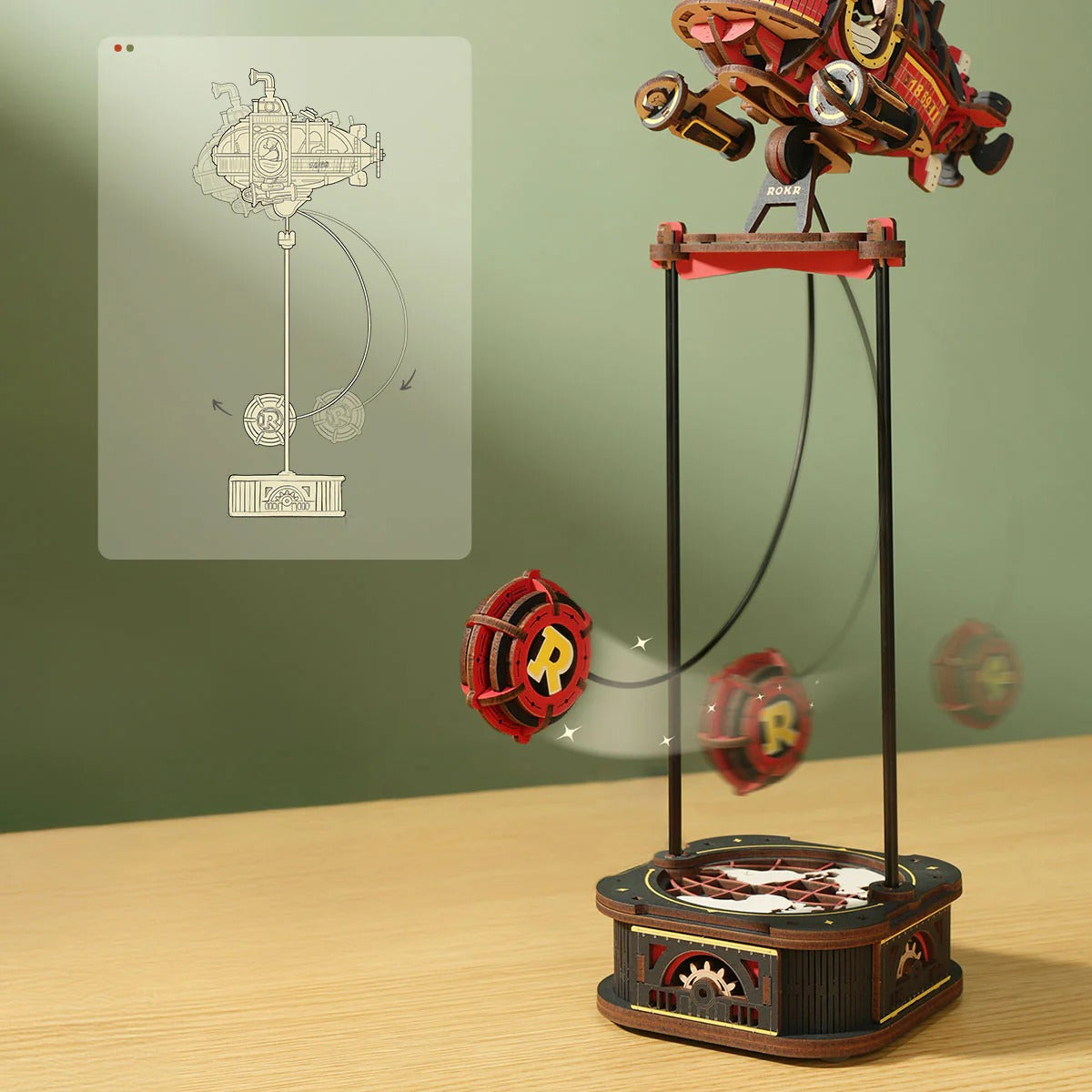 ROKR Deep-Sea Adventurer Pendulum Balance Toy 3D Puzzle