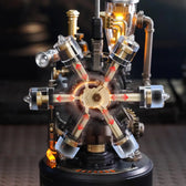 ROKR Leonardo da Vinciho vrtulník Mechanické 3D puzzle Toys Quiz