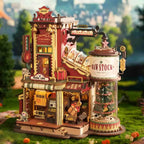 ROKR Christmas Dream Gift Factory Wooden Music Box Toys Quiz