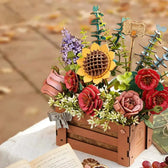 Rowood Wooden Bloom Box DIY 3D Puzzle TW02H - Toys Quiz